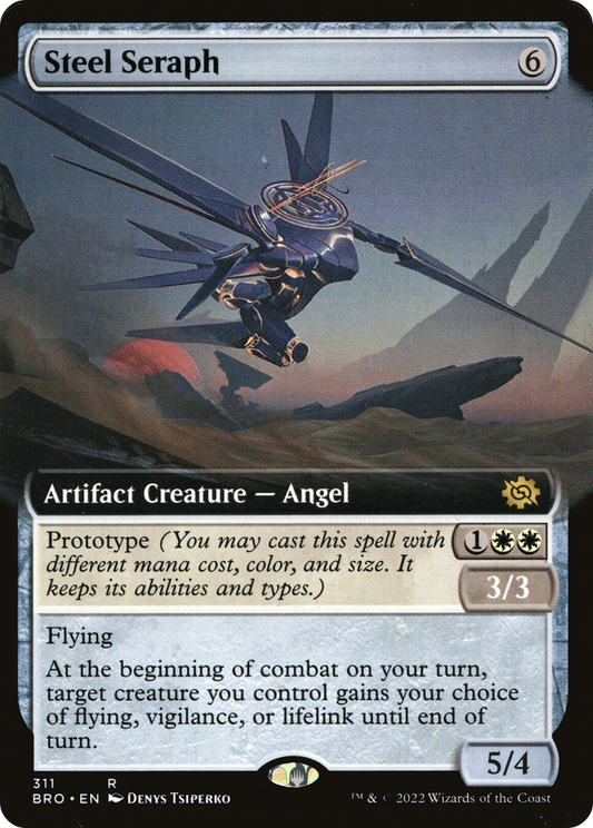 Steel Seraph (BRO-311) - The Brothers' War: (Extended Art)