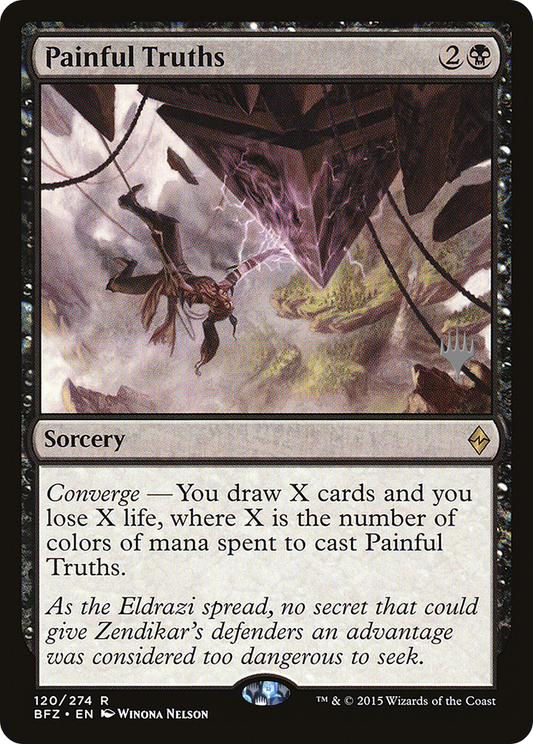 Painful Truths (PPM21-120) - Battle for Zendikar Promos Foil