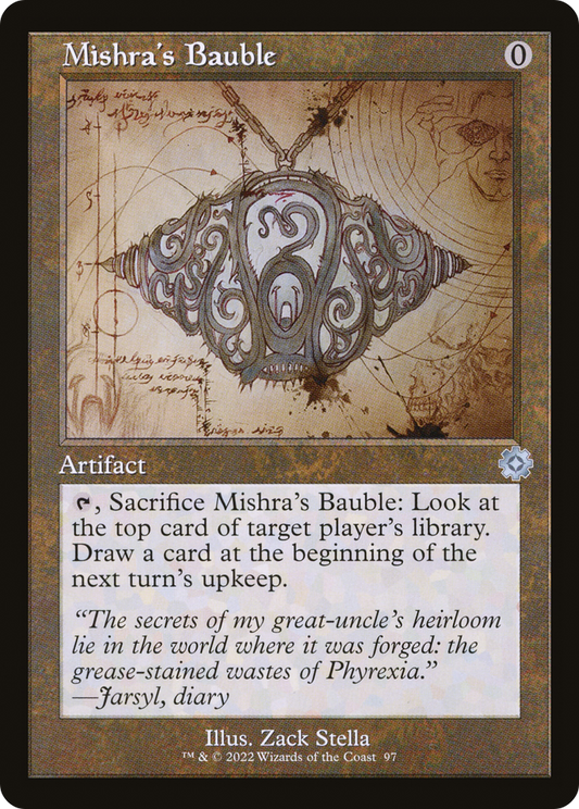 Mishra's Bauble (BRR-097) - The Brothers' War Retro Artifacts