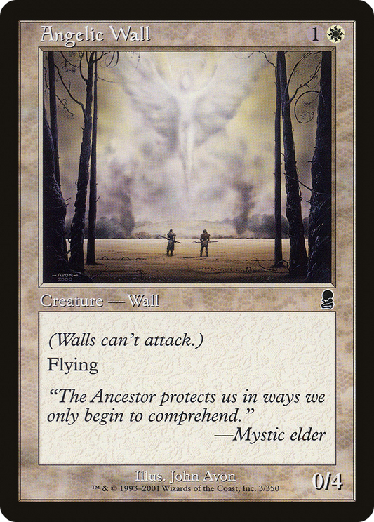 Angelic Wall (ODY-003) - Odyssey Foil