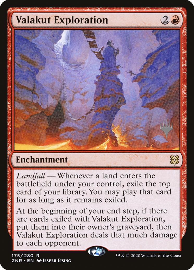 Valakut Exploration (PPZNR-175P) - Zendikar Rising Promos