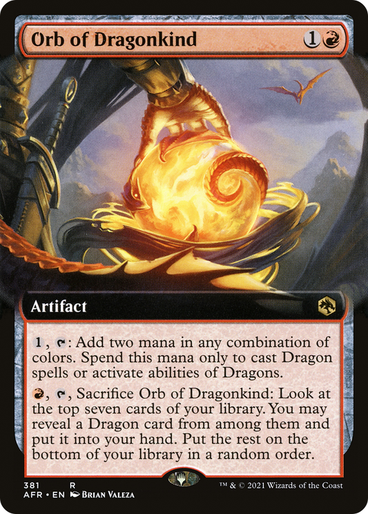 Orb of Dragonkind (AFR-381) - Adventures in the Forgotten Realms: (Extended Art)