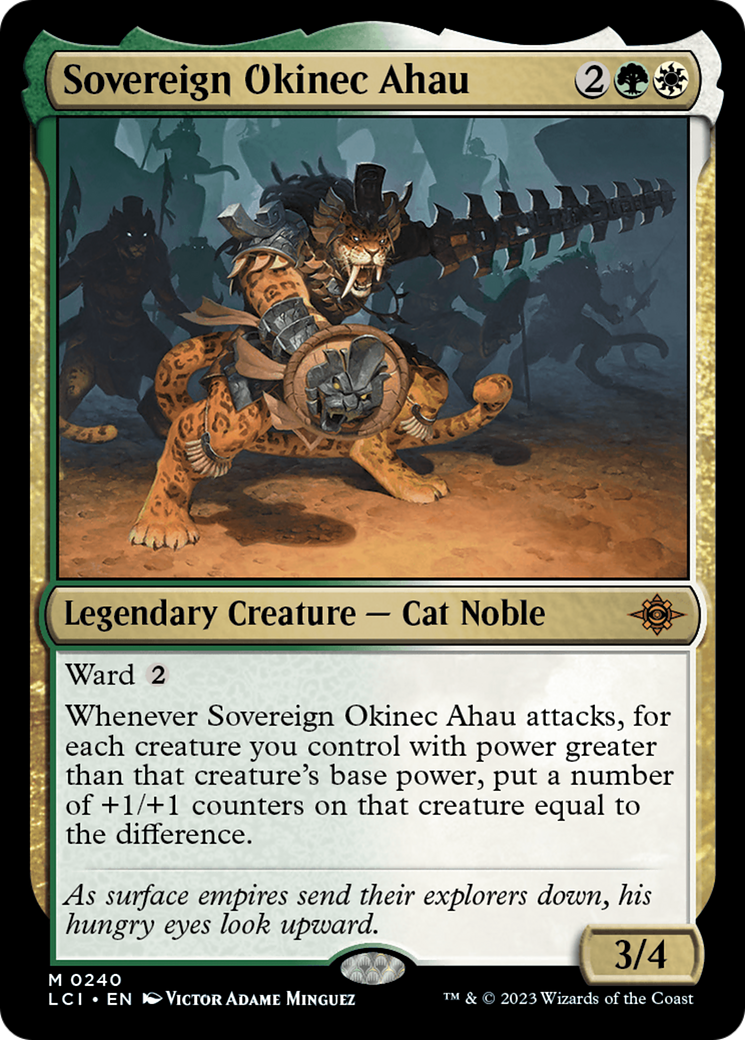 Sovereign Okinec Ahau (LCI-240) - The Lost Caverns of Ixalan Foil