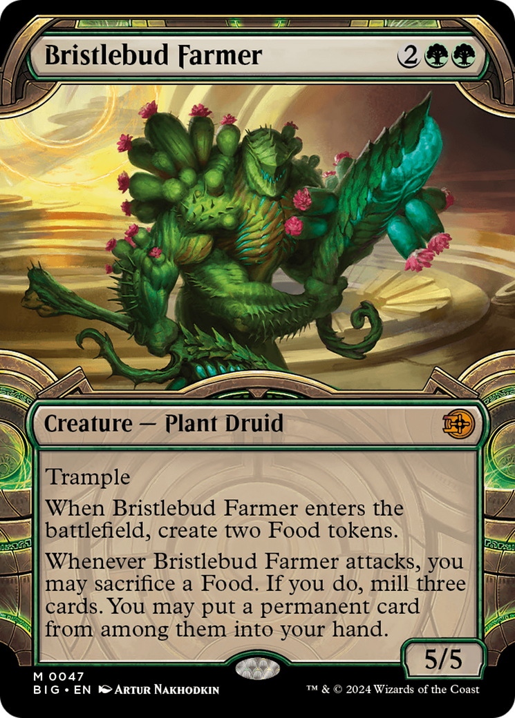 Bristlebud Farmer (BIG-047) - The Big Score: (Showcase) Foil