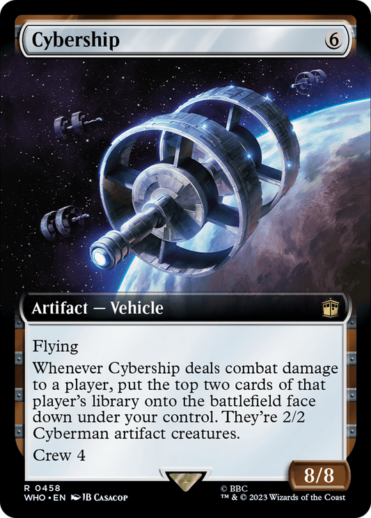 Cybership (WHO-458) - Doctor Who: (Extended Art)