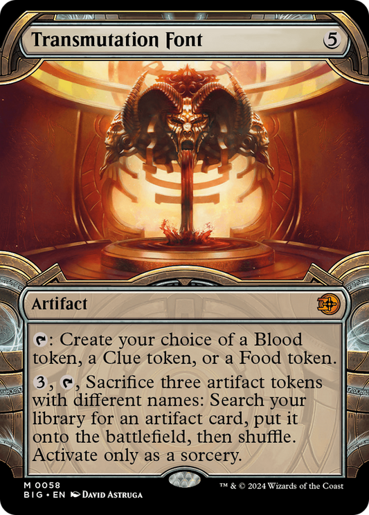 Transmutation Font (BIG-058) - The Big Score: (Showcase)