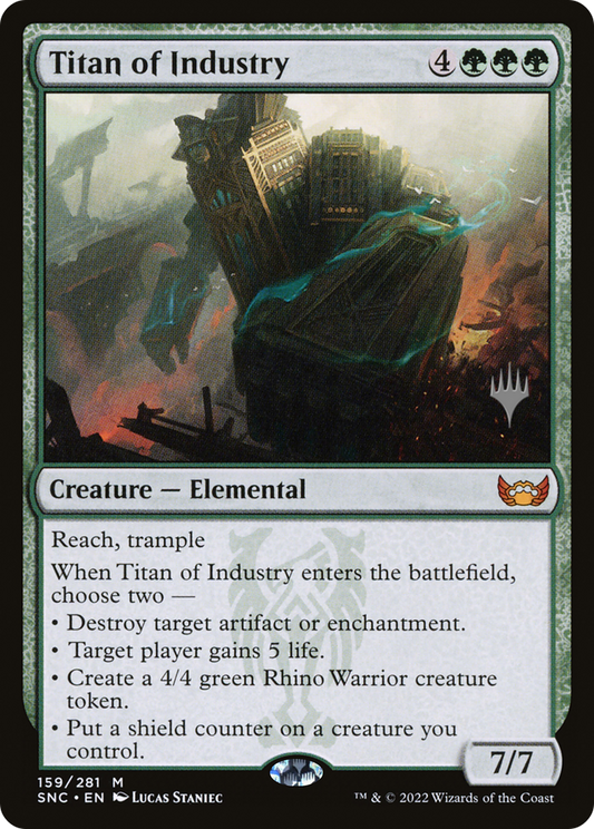 Titan of Industry (PPSNC-159) - Streets of New Capenna Promos