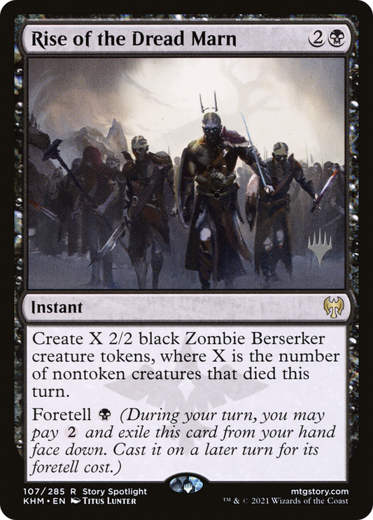 Rise of the Dread Marn (PPKHM-107P) - Kaldheim Promos Foil