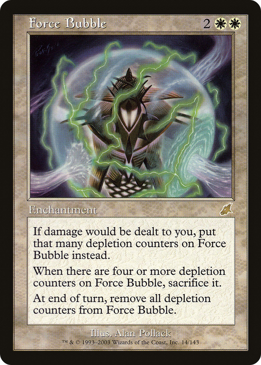 Force Bubble (SCG-014) - Scourge Foil