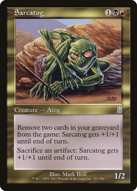 Sarcatog (ODY-293) - Odyssey Foil