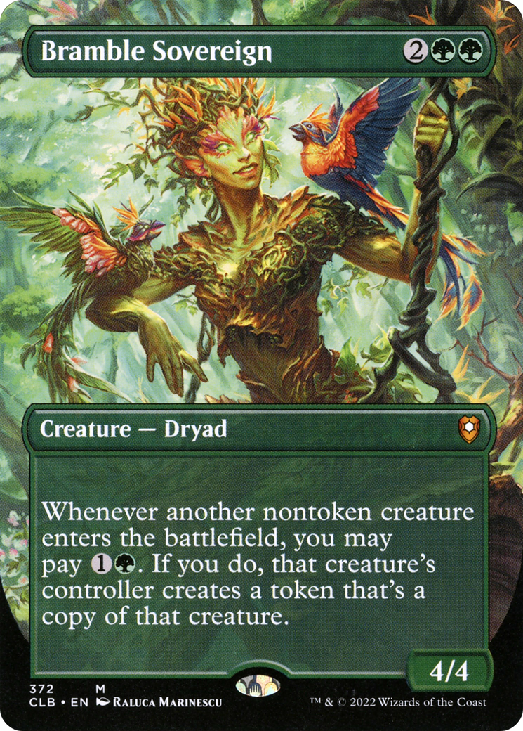Bramble Sovereign (CLB-372) - Commander Legends: Battle for Baldur's Gate (Borderless) Foil
