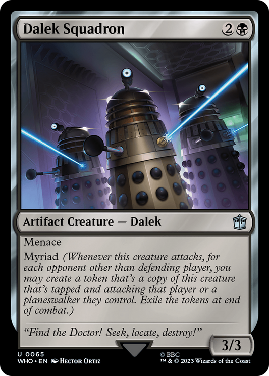 Dalek Squadron (WHO-065) - Doctor Who Foil