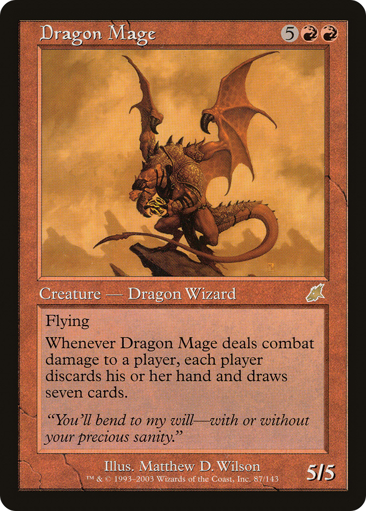 Dragon Mage (SCG-087) - Scourge