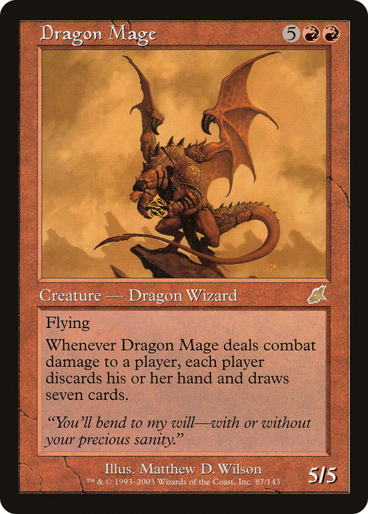 Dragon Mage (SCG-087) - Scourge