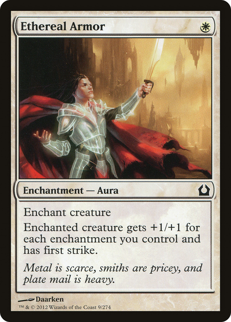 Ethereal Armor (RTR-009) - Return to Ravnica Foil