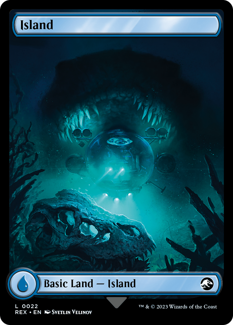 Island // Island (REX-022) - Jurassic World Collection Foil
