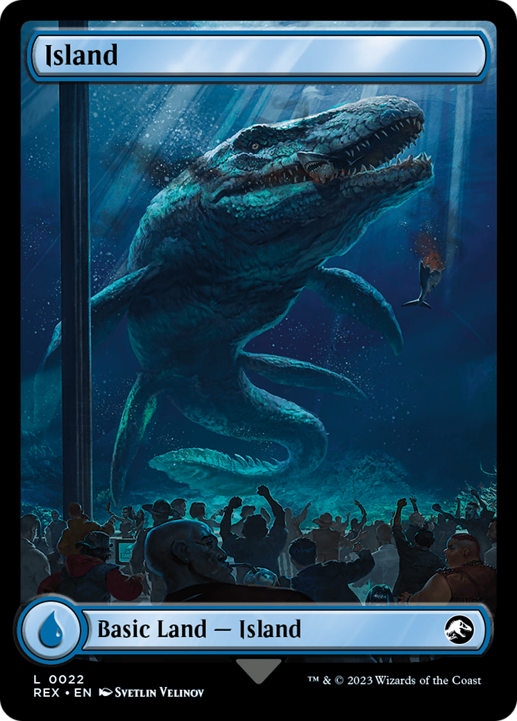 Island // Island (REX-022) - Jurassic World Collection Foil