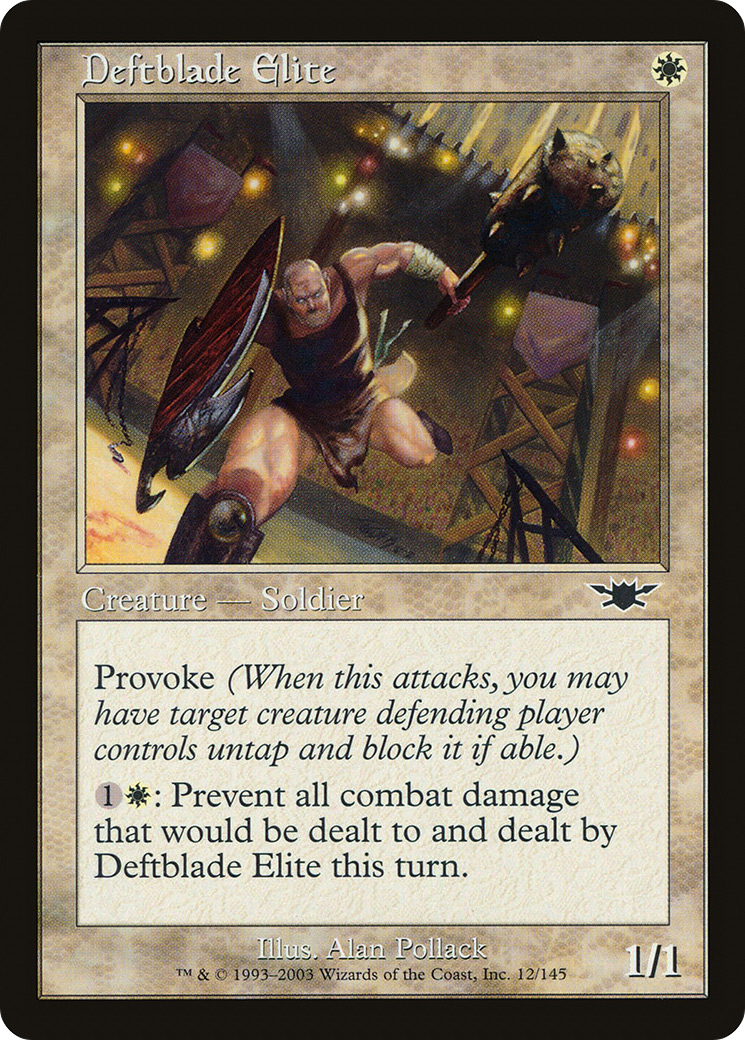 Deftblade Elite (LGN-012) - Legions Foil