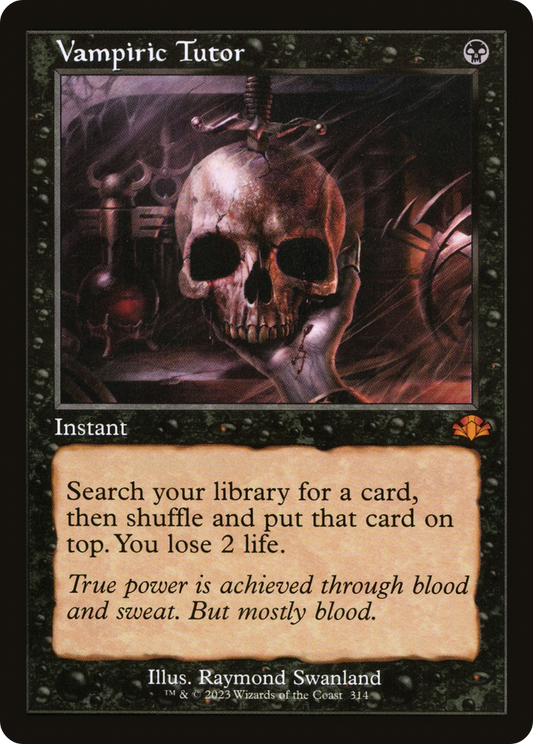 Vampiric Tutor (DMR-314) - Dominaria Remastered Foil