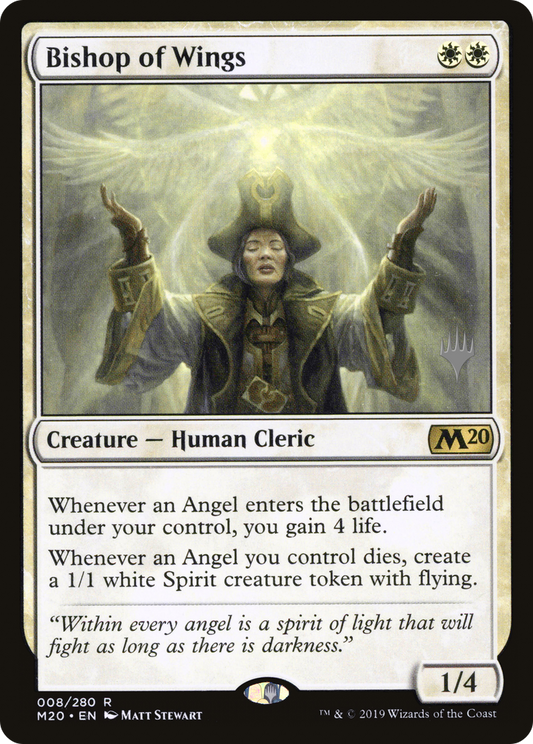 Bishop of Wings (PPM20-008) - Core Set 2020 Promos