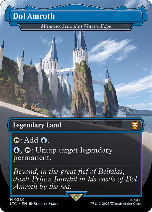 Minamo, School at Water's Edge (LTC-369) - Tales of Middle-earth Commander / Dol Amroth (Borderless) Foil