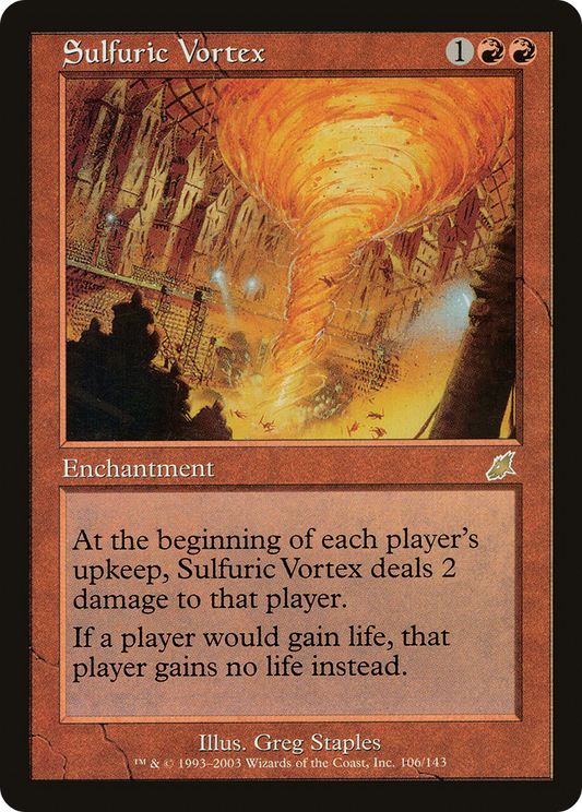 Sulfuric Vortex (SCG-106) - Scourge Foil
