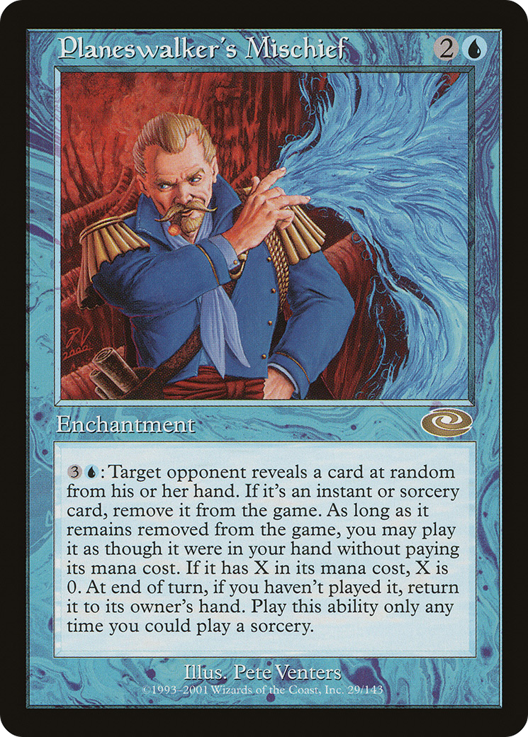 Planeswalker's Mischief (PLS-029) - Planeshift Foil