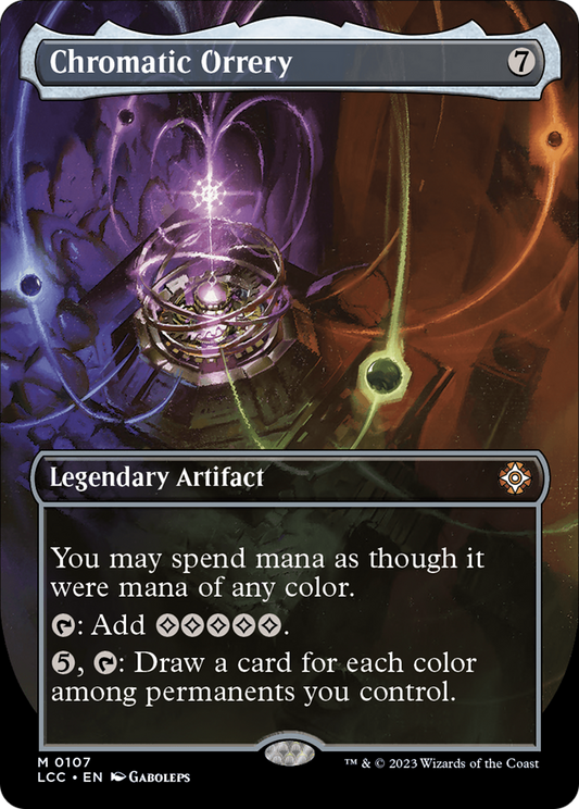 Chromatic Orrery (LCC-107) - The Lost Caverns of Ixalan Commander (Borderless)