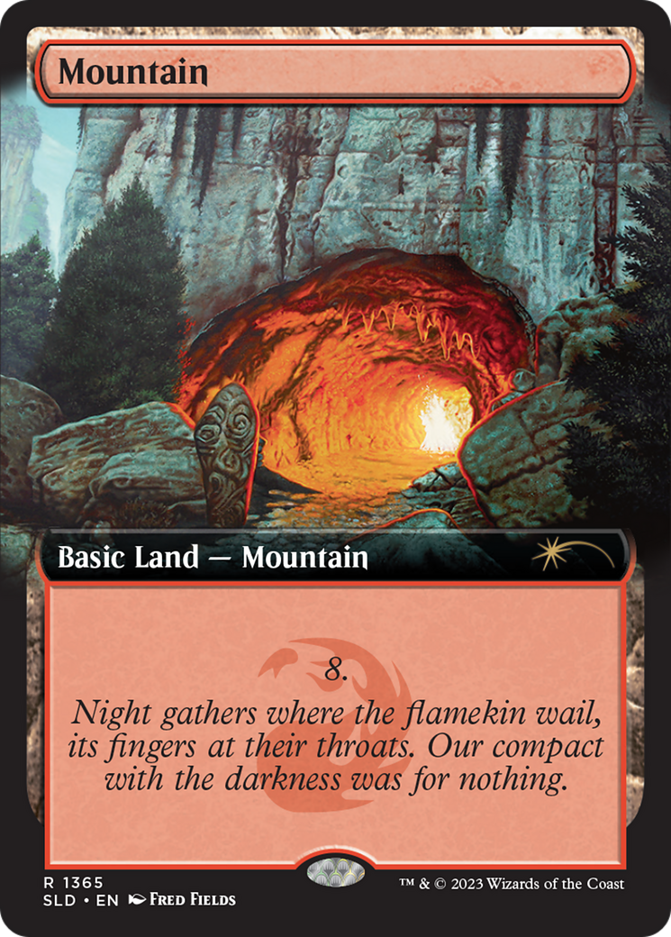 Mountain (SLD-1365) - Secret Lair Drop: (Extended Art)