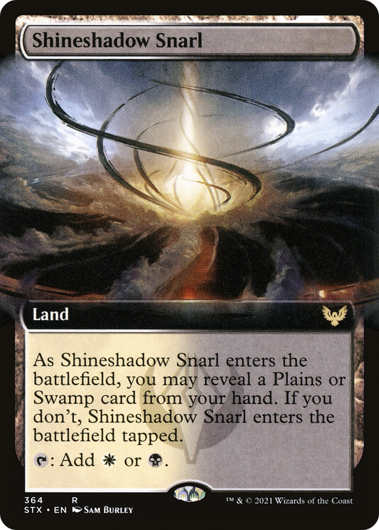 Shineshadow Snarl (STX-364) - Strixhaven: School of Mages: (Extended Art) Foil