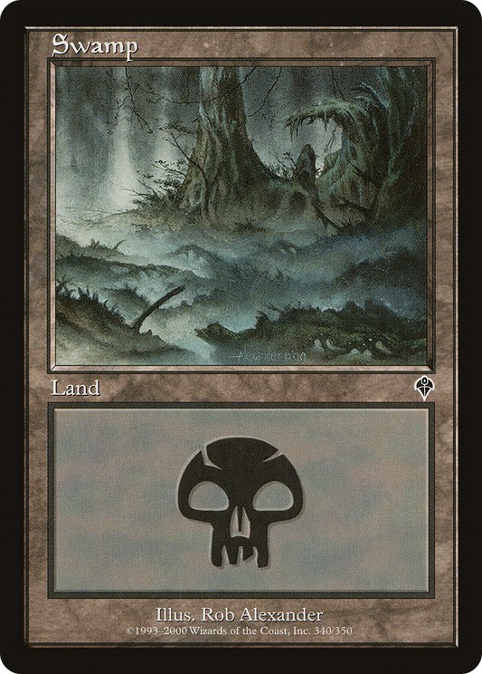 Swamp (INV-340) - Invasion Foil