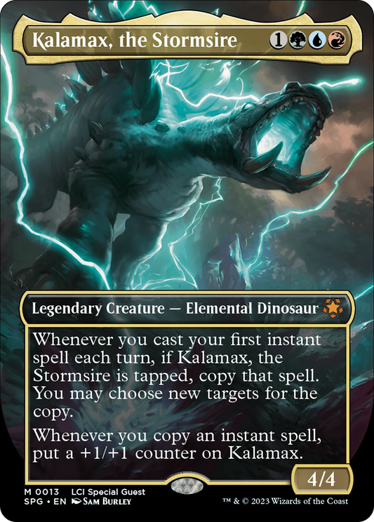Kalamax, the Stormsire (SPG-013) - Special Guests (Borderless) Foil