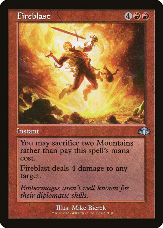 Fireblast (DMR-319) - Dominaria Remastered Foil
