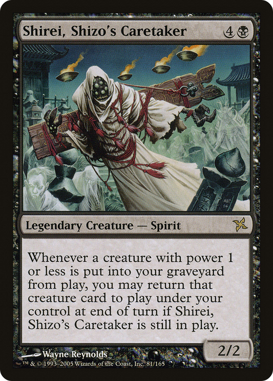 Shirei, Shizo's Caretaker (BOK-081) - Betrayers of Kamigawa Foil