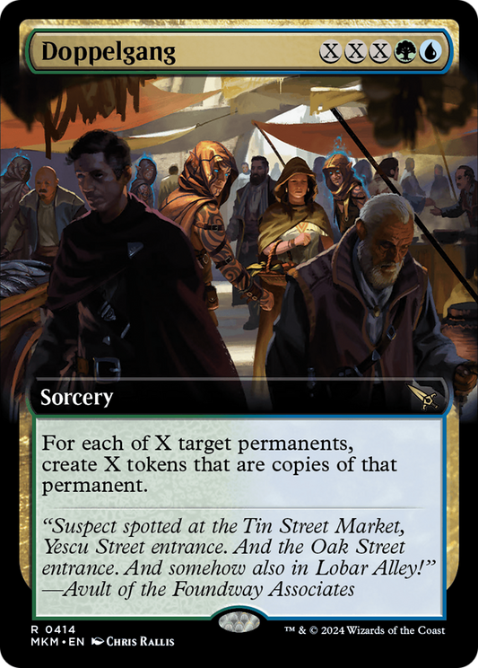 Doppelgang (MKM-414) - Murders at Karlov Manor: (Extended Art) Foil