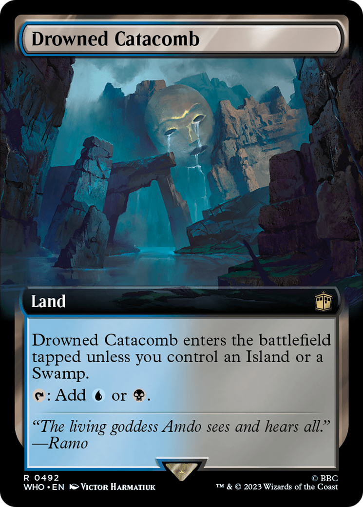 Drowned Catacomb (WHO-492) - Doctor Who: (Extended Art) Foil