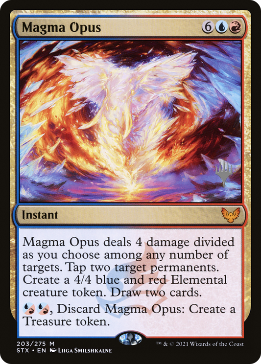 Magma Opus (PPSTX-203) - Strixhaven: School of Mages Promos