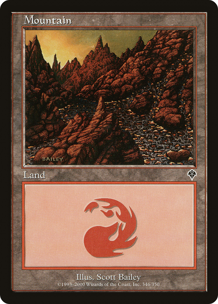 Mountain (INV-346) - Invasion Foil