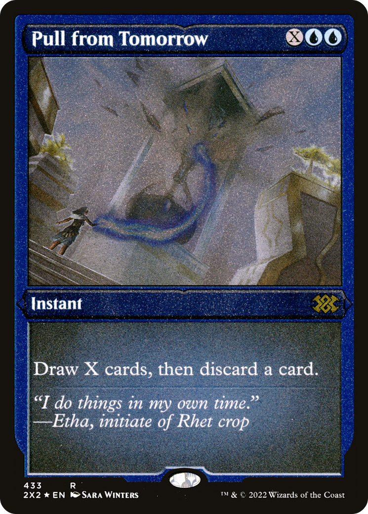Pull from Tomorrow (2X2-433) - Double Masters 2022 Foil