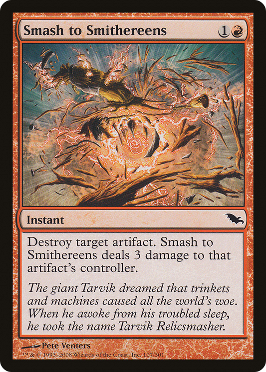 Smash to Smithereens (SHM-107) - Shadowmoor Foil