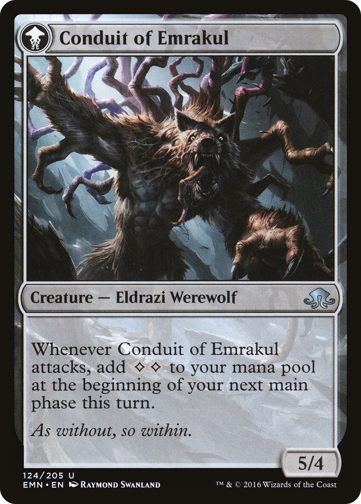 Conduit of Storms // Conduit of Emrakul (EMN-124) - Eldritch Moon: (mooneldrazidfc) Foil