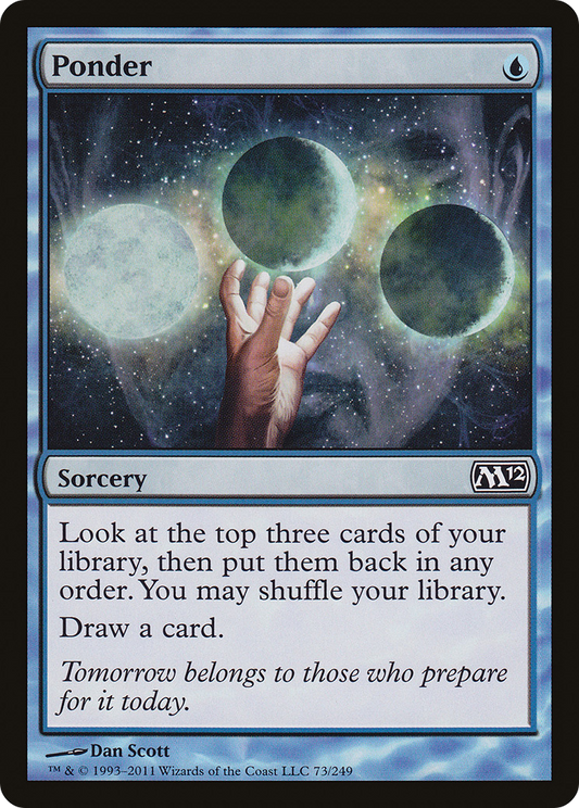 Ponder (M12-073) - Magic 2012