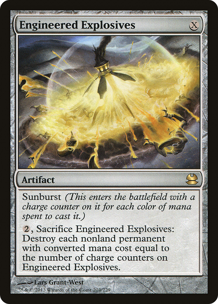 Engineered Explosives (MMA-204) - Modern Masters Foil