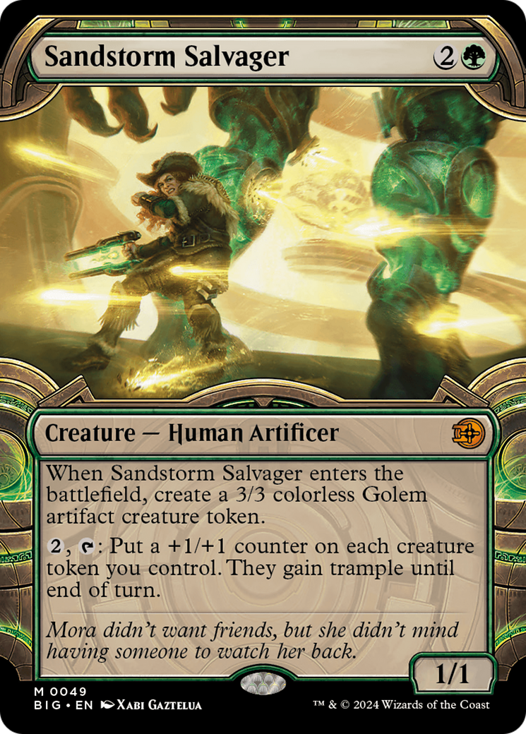 Sandstorm Salvager (BIG-049) - The Big Score: (Showcase)