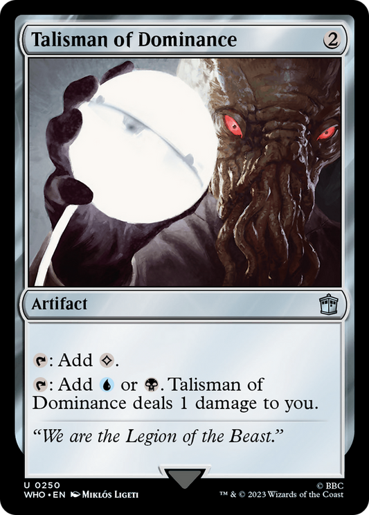 Talisman of Dominance (WHO-250) - Doctor Who Foil