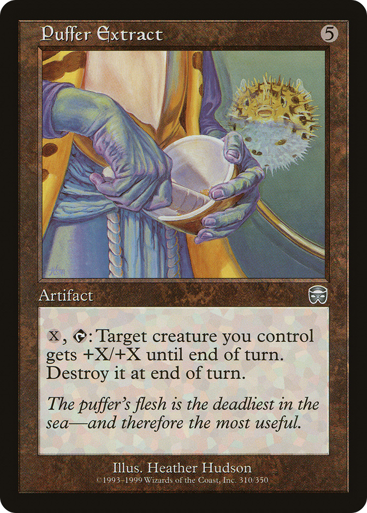 Puffer Extract (MMQ-310) - Mercadian Masques Foil