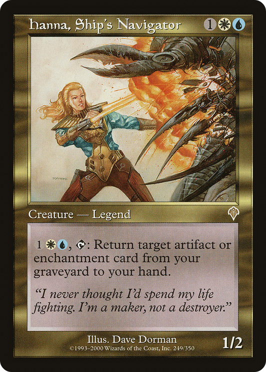 Hanna, Ship's Navigator (INV-249) - Invasion Foil