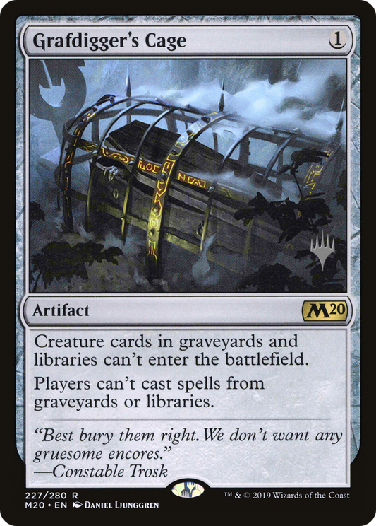 Grafdigger's Cage (PPM20-227) - Core Set 2020 Promos Foil