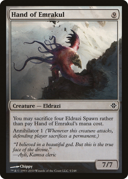 Hand of Emrakul (ROE-005) - Rise of the Eldrazi Foil