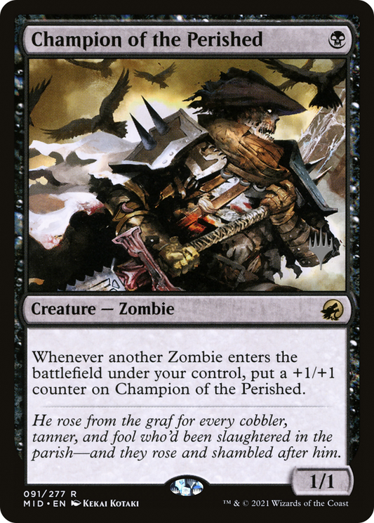 Champion of the Perished (PPMID-91P) - Innistrad: Midnight Hunt Promos
